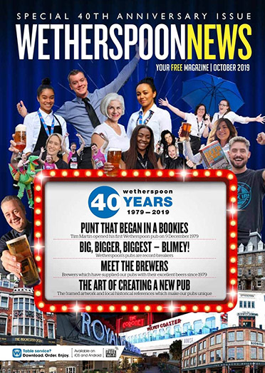 Wetherspoon News, 40th Anniversary